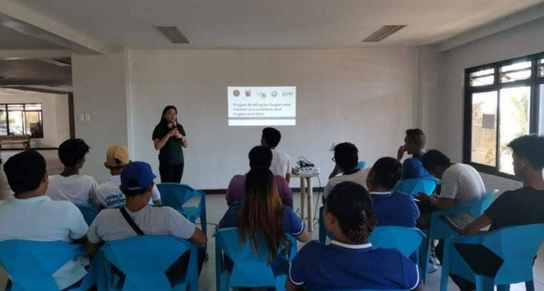 Training of enumerators in Batangas